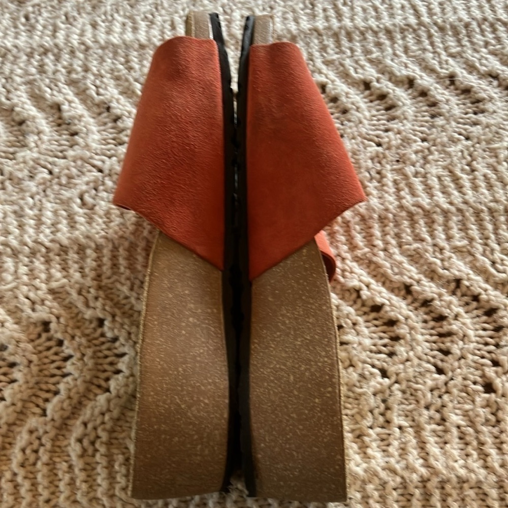 A. Giannetti suede slide sandals made in Italy size 9.5 - Picture 2 of 7